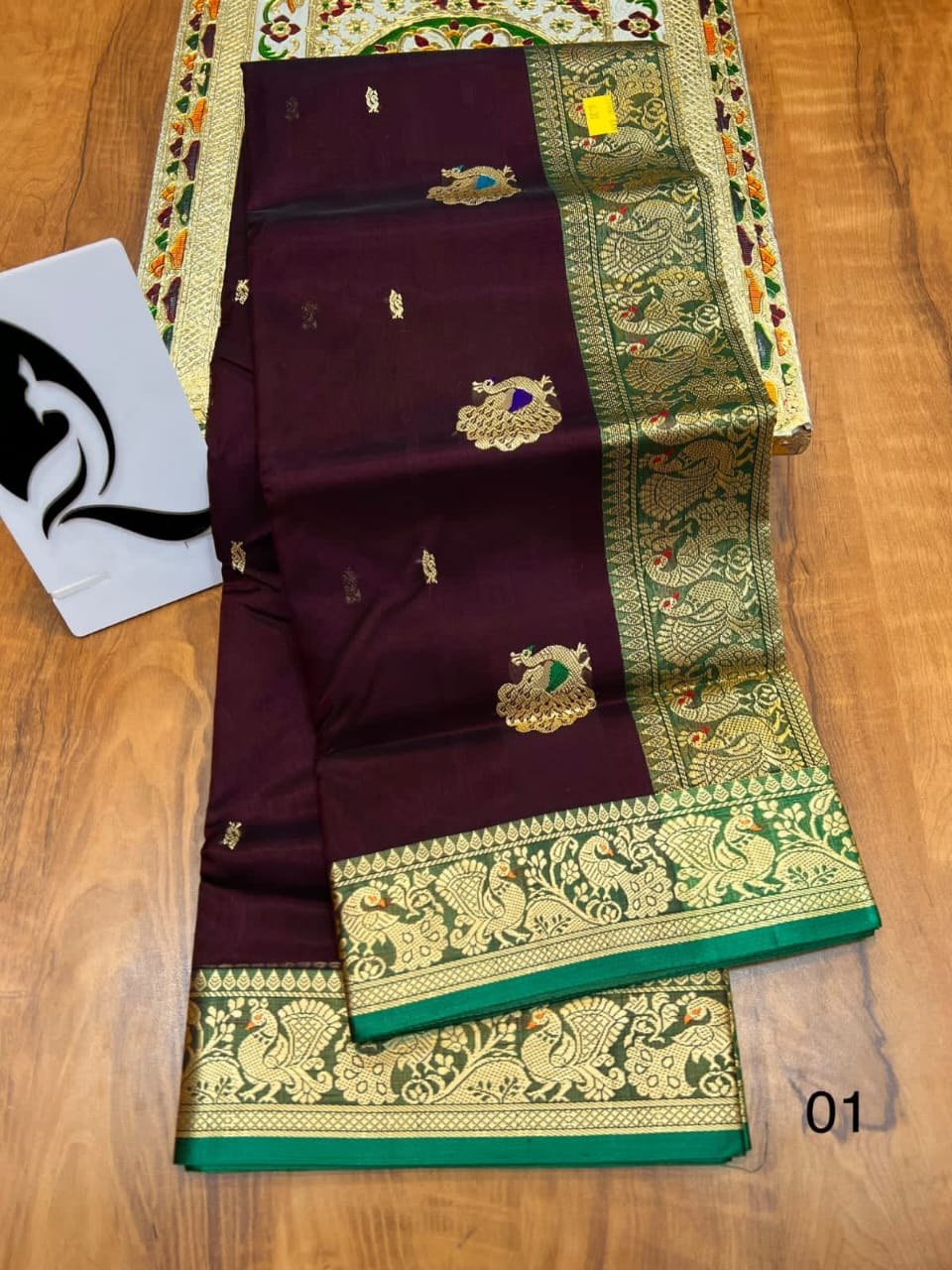 Gauri | Peshwai dagina silk sarees – silkenthread